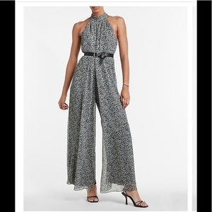 NWT- wide leg jumpsuit from Express- XS
